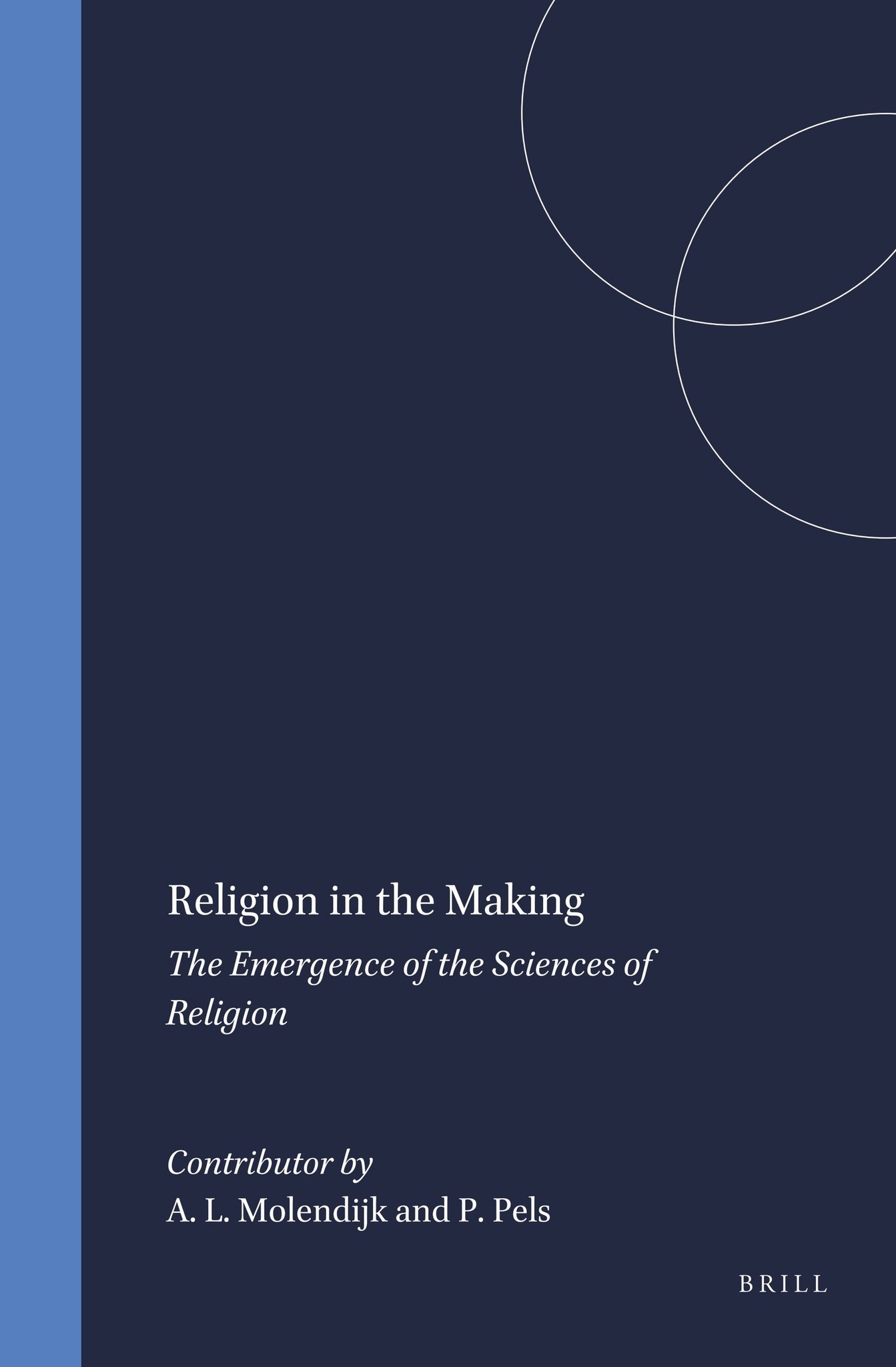 Cover image for Religion in the Making ISBN 9789004112391